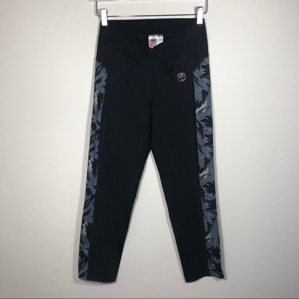 Zumba Wide Waistband Athletic Performance Legging